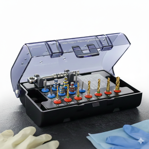 Kit de perceuse chirurgicale Zoha Surgico ZS-3605KT, instruments d'implantation dentaire, acier inoxydable, manuel, haute qualité, certifié CE, classe I - Product Image 4