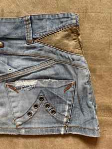 กางเกงยีนส์ขาสั้นผ้าฝ้ายงานหัตถกรรมอื่นๆกางเกงขาสั้นผ้ายีนส์ขนาดกำหนดเองแบบทันสมัย - Product Image 3