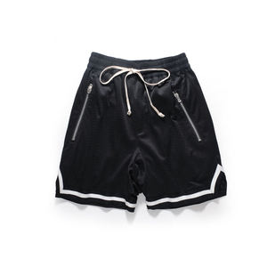 กางเกงบาสเก็ตบอลผ้าโพลีเอสเตอร์พิมพ์ลายสกรีนคุณภาพสูง ระบายอากาศ แห้งเร็ว ป้องกันแบคทีเรีย ทรงหลวม ใส่ได้ทั้งชายและหญิง - Product Image 2