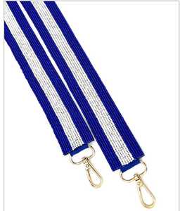 Correa de bolso con cuentas a rayas - Product Image 3
