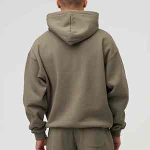 Hot <b>Trendy</b> 100% Cotton Comfortable Custom Men's Autumn Washed Fleece <b>Hoodie</b> with Embroidery Premium Quality Pullover - Product Image 5