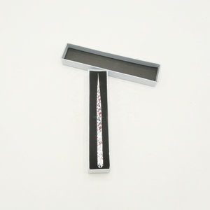 Pinzas para Pestañas de Acero Inoxidable Sostenible, con Punta Recta, Diseño de Mariposa, Recubiertas de Papel, para Artistas de Pestañas, Cuidado Personal, Personalizadas - Product Image 6