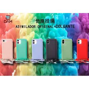 Funda DAM para iPhone con cordón para iPhone 14 Pro Max, estilo original, colgante - Product Image 1