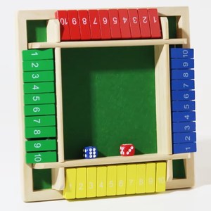 <span class=keywords><strong>Gioco</strong></span> <span class=keywords><strong>di</strong></span> legno Flop 4 giocatori 1-12 numeri chiudere la scatola <span class=keywords><strong>dadi</strong></span> <span class=keywords><strong>gioco</strong></span> Party intrattenimento per la famiglia Karaoke <span class=keywords><strong>gioco</strong></span> da tavolo - Product Image 6