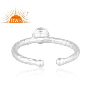 เครื่องประดับแหวนพลอยซิทรีนธรรมชาติทำด้วยมือดีไซน์ให้เป็นของขวัญสำหรับผู้หญิง - Product Image 4