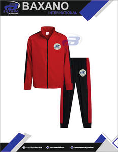 Survêtements pour hommes, ensemble de survêtement de sport léger et athlétique à fermeture éclair intégrale, avec panneaux contrastés classiques, pour la salle de sport et l'entraînement, style anime - Product Image 6