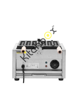 Kitchbox Gaufrier Lokma industriel et commercial en acier inoxydable antiadhésif avec cuisson 1 gaufre en 3 minutes - Product Image 3