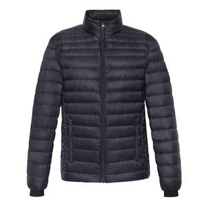 Mens Winter Puffer Jacket Bubble Design Windproof <b>Waterproof</b> Custom Outdoor <b>Warm</b> Canvas Front Logo Polyester - Product Image 1
