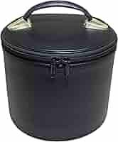 Masonic Regalia Large <b>Black</b> Fez Case Premium Protection Fabric type Leather Care instructions Dry Clean Only - Product Image 5