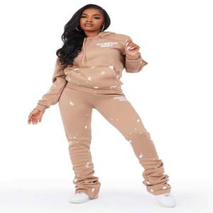 ชุดวอร์มสองชิ้นสำหรับผู้ชายชุดวอร์ม3D มีฮู้ดพิมพ์ลายพัฟฟ์ - Product Image 3