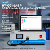 Probador de Capacidad de Baterías Heltec Energy 9-99V 40A con Software de Computadora para Pruebas de Rendimiento de Fabricantes de Baterías