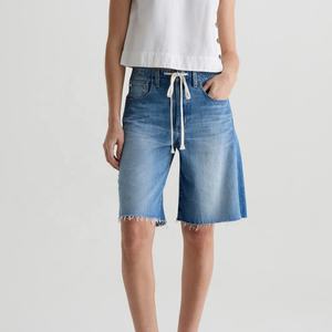 Summer <b>Women</b> Casual Breathable Mid Waist Canvas Regular Fit <b>Shorts</b> Eco-Friendly Quick Dry - Product Image 5