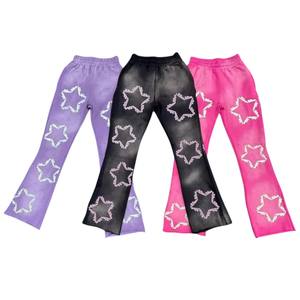 เสื้อฮู้ดโอเวอร์ไซส์แฟชั่นกำหนดโลโก้ได้เองชุดวอร์มพิมพ์ลาย DTF สไตล์วินเทจโอเวอร์ไซส์ - Product Image 2