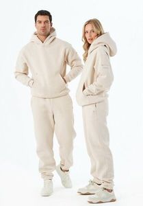 Nouveauté – Ensemble de survêtements unis pour couple, collection 2026 – Tenue de jogging et sweat à capuche pour couple, vente en gros - Product Image 4