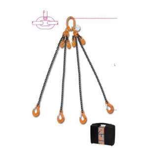 Eslinga de cadena de elevación de grado 8 de 4 Patas con ganchos de agarre de horquilla - Product Image 2