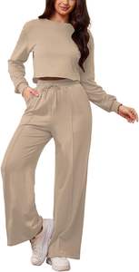 Chándal de gran tamaño para mujer, chándal de talla grande para mujer, ligero, transpirable, de secado rápido, estampado de logotipo personalizado - Product Image 3