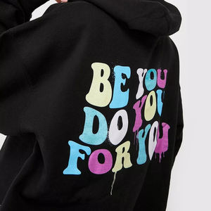 Fabrication de sweats à capuche personnalisés pour hommes grande taille, sweats à capuche en molleton 600 GSM, sweats à capuche unisexes pour femmes, sweats à capuche surdimensionnés unis - Product Image 1