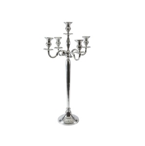 Métal Unique Looking Or Décoré Cristal Perlé Gobelet Bougeoir Fête De Mariage À Manger Centres De Table Décorations - Product Image 2