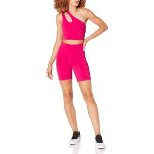 Soutien-gorge de sport actif à une épaule pour femmes respirant entraînement Fitness Yoga soutien-gorge de sport pour dames - Product Image 6