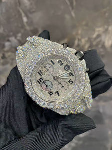 High Quality Luxury Moissanite <b>Watch</b> Custom <b>Iced</b> <b>Out</b> <b>Watch</b> for Gift Factory Wholesale Hip Hop Style <b>Iced</b> <b>Out</b> Mechanical <b>Watches</b> - Product Image 5