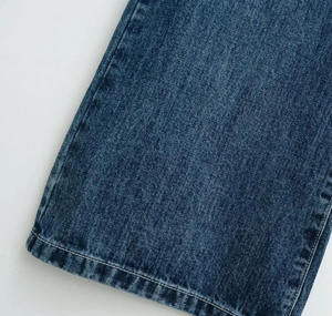 Pantalones vaqueros de mezclilla para mujer, nuevos pantalones vaqueros a la moda, parte inferior acampanada, informal, último diseño, alta calidad, OEM, diseño de logotipo personalizado para mujer 2025 - Product Image 5