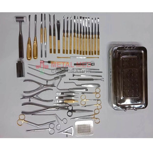 Meilleur matériel Ensemble d'instruments chirurgicaux pour septoplastie Source d'alimentation manuelle en stock - Product Image 1