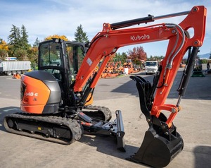 Kubota U48 5 Mini Excavator 2025 Chargeur sur chenilles de taille moyenne avec moteur puissant et boîte de vitesses comme composants de base - Product Image 1