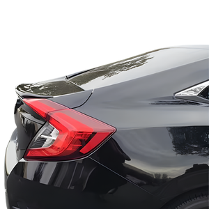 Honda Civic 2016-2021 FRP ชุดตกแต่งลำตัวสปอยเลอร์-ชุดปีกท้ายรถสำหรับ Honda Civic Gen 10th รถเก๋ง FC5 2016-2021 - Product Image 3