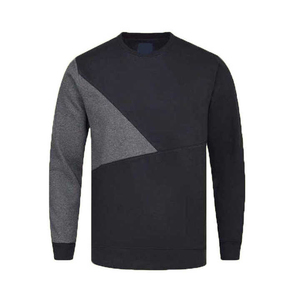 Venta al por mayor 2025 hombres 100% algodón cuello redondo sudadera patrón sólido 3D impresión Digital para invierno Athleisure moda - Product Image 1