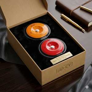 Juego de bocinas de doble tono de 12V para coche y motocicleta |   Par de Bocinas de Disco de Alta y Baja Frecuencia 335Hz 435Hz, Bocina Eléctrica Universal - Product Image 1