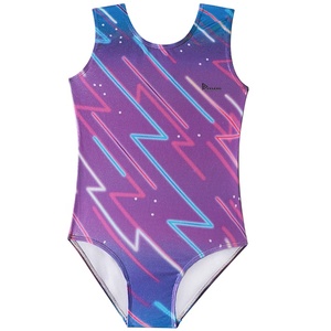 Justaucorps de sublimation pour femme, coupe ajustée, sans manches, pour la danse classique, tenue d'entraînement flexible, vente en gros - Product Image 1