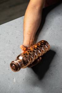 Elegant Copper <b>Metal</b> <b>Bottle</b> for Wellness - Product Image 4