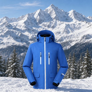 Giacca da Sci per Sport all'Aperto, Antivento, Termica, Impermeabile e Traspirante, Cappotto Invernale per Sci ed Escursionismo - Product Image 5