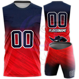 Completamente sublimado mejor proveedor de calidad superior nuevos adultos usan nueva moda al por mayor tasa de desgaste del equipo deportivo 7 en 7 uniformes - Product Image 1