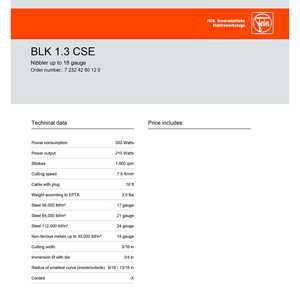 Cortadora Eléctrica de Calibre 18 - Product Image 1