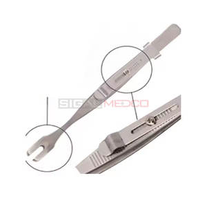 Pinzas de corte en U de primera calidad con orificio interior, herramienta de depilación de acero inoxidable, eliminación de astillas para dar forma a las cejas, cuidado de la belleza antideslizante - Product Image 2