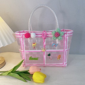 Bolsas de compras de plástico de colores, duraderas y ecológicas, ideales para comestibles y necesidades de compras diarias a excelentes precios - Product Image 3