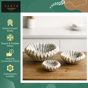 Design unique de haute qualité, style indien écologique, pièce maîtresse décorative de table personnalisable pour la maison, bol naturel sculpté à la main - Product Image 3
