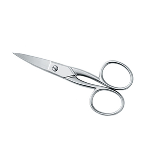 Micro ciseaux à vis de tension réglables pour outils de coiffure d'art des ongles Ciseaux unisexes de couleur argentée en acier inoxydable de qualité supérieure - Product Image 4