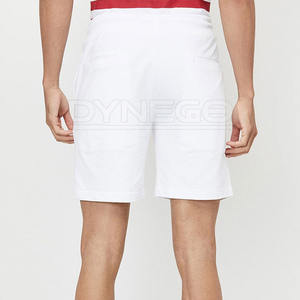 Pantalones Cortos Casuales de Algodón para Hombre con Diseño Sólido, Logotipo Personalizado, Cintura Media, Secado Rápido, Cierre con Cordón, Hechos en Pakistán para Adultos - Product Image 3