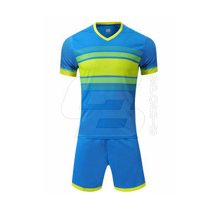 Meilleure vente unisexe vert football uniformes haute qualité 100% polyester Logo de l'équipe personnalisée nouvelle arrivée du Pakistan - Product Image 1