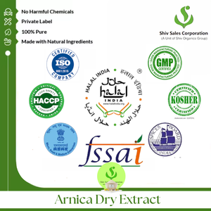 Poudre d'extrait de fleur d'arnica Shiv Sales pour les marchés mondiaux des ingrédients cosmétiques et de soins personnels - Product Image 6