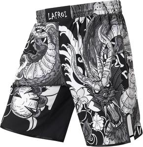Shorts MMA personnalisés en gros, imprimés par sublimation, extensibles dans 4 directions, anti-humidité, pour le combat et l'entraînement - Product Image 2