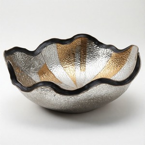 GleamHaven Gold Accent Bowl Royal Cradle Brass Bowl ware Décoration Dattes Chocolate Dry Fruits Bowls For Enhancing Dinning - Product Image 1