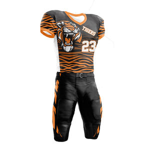2026 High Quality Breathable American <b>Football</b> Uniform Short Sleeve Sublimation OEM Service Custom Design Custom Colors Logos - Product Image 1