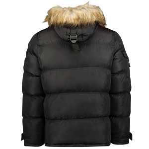 Chaqueta Parka Larga de Nailon para Hombre, Talla Grande, Impermeable, con Capucha, para Trabajo al Aire Libre en Clima Frío - Product Image 2