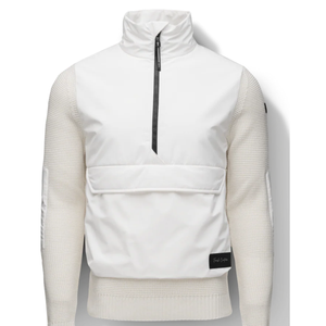 Suéter de Punto con Media Cremallera para Hombre, Diseño Híbrido, Manga Larga, Informal, Ligero y Deportivo - Product Image 2