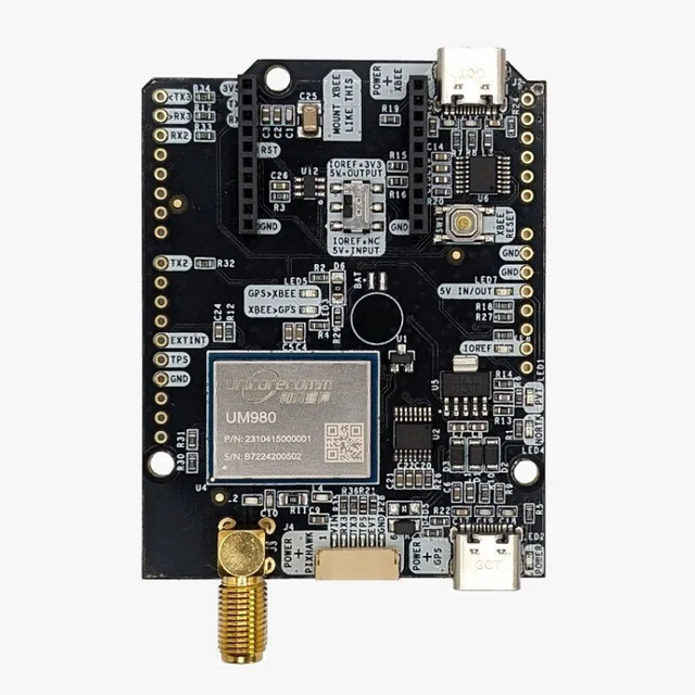 Factory RTK GNSS Receiver Board UM980 High Precision Positioning Module Triple Band GNSS for UAV Robotics Surveying