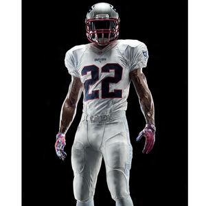 Vêtements de sport, uniformes américains, OEM, numéro d'équipe, uniforme de football, shorts d'entraînement, manches courtes, uniforme américain - Product Image 2