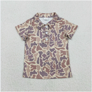 Polo pour garçons BT1701, camouflage de chasse - Product Image 3